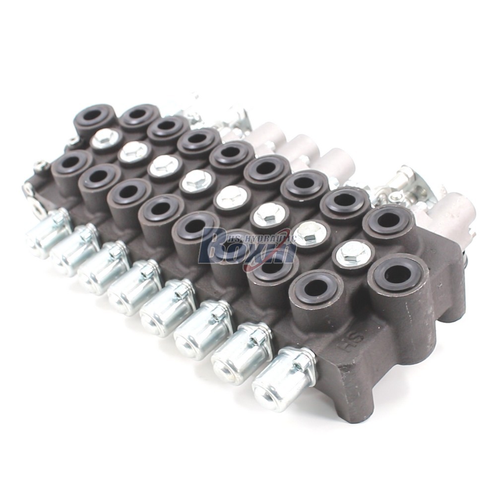 HSW50 Manual and Joystick 8 Spool Monoblock Directional Valve main image